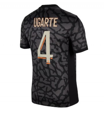 Paris Saint-Germain Manuel Ugarte #4 Tredje Tröja 2023-24 Kortärmad